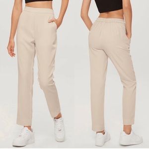 Commense NWT Everyday Cropped Slim Pants in Apricot Size XS